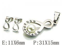 HY Wholesale Jewelry Zircon / Crystal Sets-HY25S0583PZ