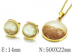 HY Wholesale Jewelry Zircon / Crystal Sets-HY06S1018HLA
