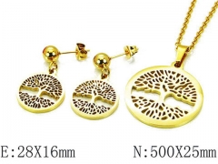 HY Wholesale 316 Stainless Steel jewelry Set-HY91S0672HIY