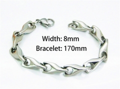 HY Wholesale Stainless Steel 316L Bracelets (Steel Color)-HY55B0668HJQ