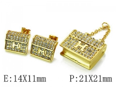 HY Wholesale Jewelry Zircon / Crystal Sets-HY81S0276IIC