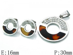 HY Wholesale Jewelry Zircon / Crystal Sets-HY06S0864HLS