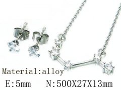 HY Wholesale Jewelry Zircon / Crystal Sets-HY54S0433M5