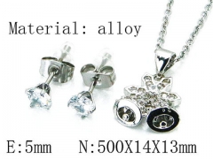 HY Wholesale Jewelry Zircon / Crystal Sets-HY54S0452NL
