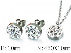 HY Wholesale Jewelry Zircon / Crystal Sets-HY25S0585OQ