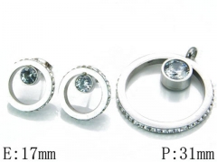 HY Wholesale Jewelry Zircon / Crystal Sets-HY81S0258HLS