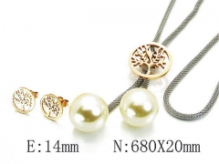 HY Wholesale 316 Stainless Steel jewelry Set-HY64S0714IIE