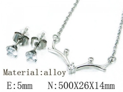 HY Wholesale Jewelry Zircon / Crystal Sets-HY54S0442MLA