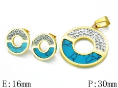 HY Wholesale Jewelry Zircon / Crystal Sets-HY06S0867HOQ
