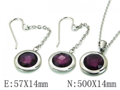 HY Wholesale Jewelry Zircon / Crystal Sets-HY06S1001HHS