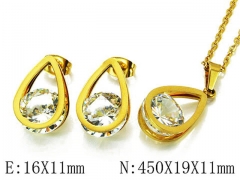 HY Wholesale Jewelry Zircon / Crystal Sets-HY21S0129OL
