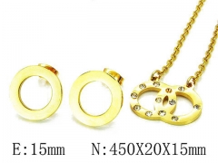 HY Wholesale Jewelry Zircon / Crystal Sets-HY81S0535PY
