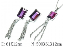 HY Wholesale Jewelry Zircon / Crystal Sets-HY06S1027HKG