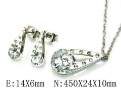 HY Wholesale Jewelry Zircon / Crystal Sets-HY25S0513HJL