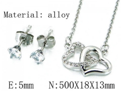 HY Wholesale Jewelry Zircon / Crystal Sets-HY54S0454NS