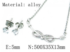 HY Wholesale Jewelry Zircon / Crystal Sets-HY54S0447N5