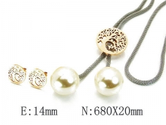 HY Wholesale 316 Stainless Steel jewelry Set-HY64S0723IIF
