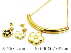 HY Wholesale 316 Stainless Steel jewelry Set-HY64S0968HJD
