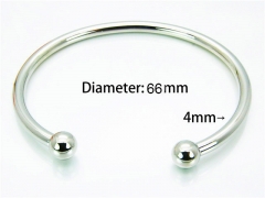 Stainless Steel 316L Bangle (Popular)-HY58B0192KS