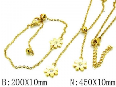 HY Wholesale 316 Stainless Steel jewelry Set-HY06S0986HMR