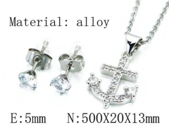 HY Wholesale Jewelry Zircon / Crystal Sets-HY54S0465NL
