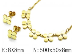 HY Wholesale 316 Stainless Steel jewelry Set-HY54S0230NL
