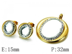 HY Wholesale Jewelry Zircon / Crystal Sets-HY81S0284HNE