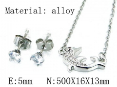 HY Wholesale Jewelry Zircon / Crystal Sets-HY54S0461NB