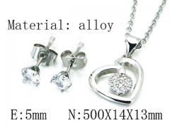 HY Wholesale Jewelry Zircon / Crystal Sets-HY54S0456MLD