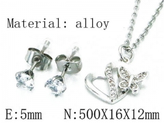 HY Wholesale Jewelry Zircon / Crystal Sets-HY54S0457MLR