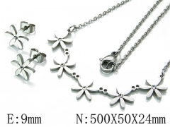 HY Wholesale 316 Stainless Steel jewelry Set-HY54S0359ML