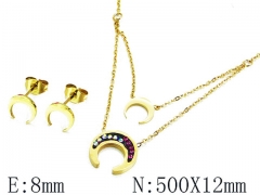 HY Wholesale Jewelry Zircon / Crystal Sets-HY85S0235HAA