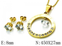 HY Wholesale Jewelry Zircon / Crystal Sets-HY81S0455HOR