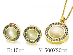HY Wholesale Jewelry Zircon / Crystal Sets-HY06S1056HLC