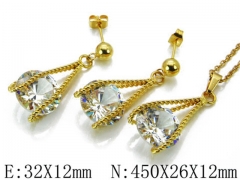 HY Wholesale Jewelry Zircon / Crystal Sets-HY06S0883HLZ