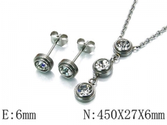HY Wholesale Jewelry Zircon / Crystal Sets-HY06S0966HID