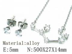 HY Wholesale Jewelry Zircon / Crystal Sets-HY54S0431MLD