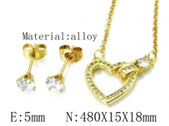 HY Wholesale 316 Stainless Steel jewelry Set-HY54S0499OL