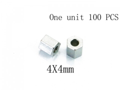 HY Wholesale 316L Stainless Steel Beads Fittings-HY70A1517HLR