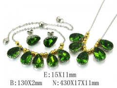 HY Wholesale 316 Stainless Steel jewelry Set-HY92S0113IMS