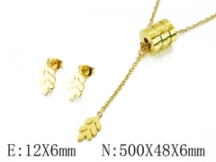 HY Wholesale 316 Stainless Steel jewelry Set-HY59S1428OLC