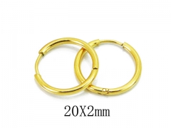 HY Wholesale 316L Stainless Steel Earrings-HY70E0622IL