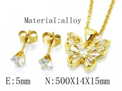 HY Wholesale 316 Stainless Steel jewelry Set-HY54S0519OR