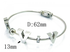 HY Wholesale 316L Stainless Steel Bangle-HY19B0039HLQ