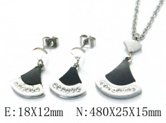 HY Wholesale 316 Stainless Steel jewelry Set-HY91S0588HPY