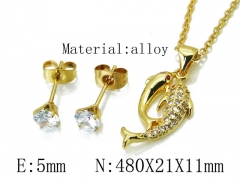 HY Wholesale 316 Stainless Steel jewelry Set-HY54S0491N5