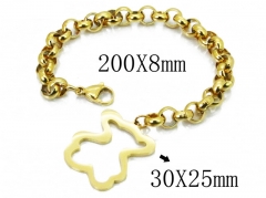 HY Wholesale 316L Stainless Steel Bracelets-HY02B0201HIW