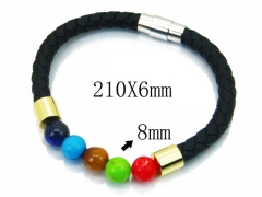 HY Wholesale Bracelets (Leather)-HY41B0006HNB