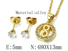HY Wholesale 316 Stainless Steel jewelry Set-HY54S0489NL