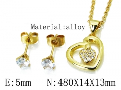 HY Wholesale 316 Stainless Steel jewelry Set-HY54S0513N5